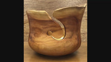 Load and play video in Gallery viewer, Pear Yarn Bowl (#2019-053)

