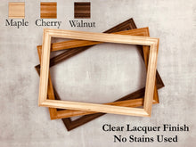 Load image into Gallery viewer, Custom Wood Lake Map Art