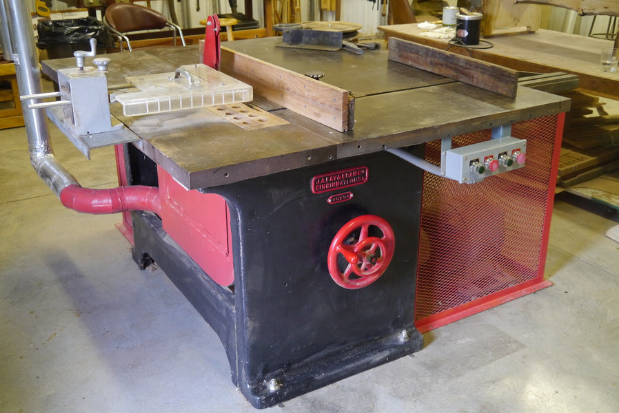 J. A. Fay & Egan Rip Saw for Sale - Located in Southeast Iowa
