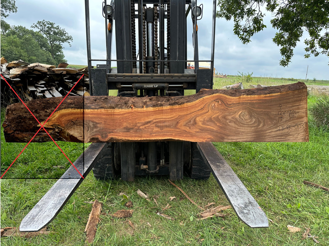 SLB-RE-003 Red Elm Slab