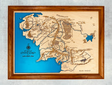 Load image into Gallery viewer, Middle Earth Map Wall Art
