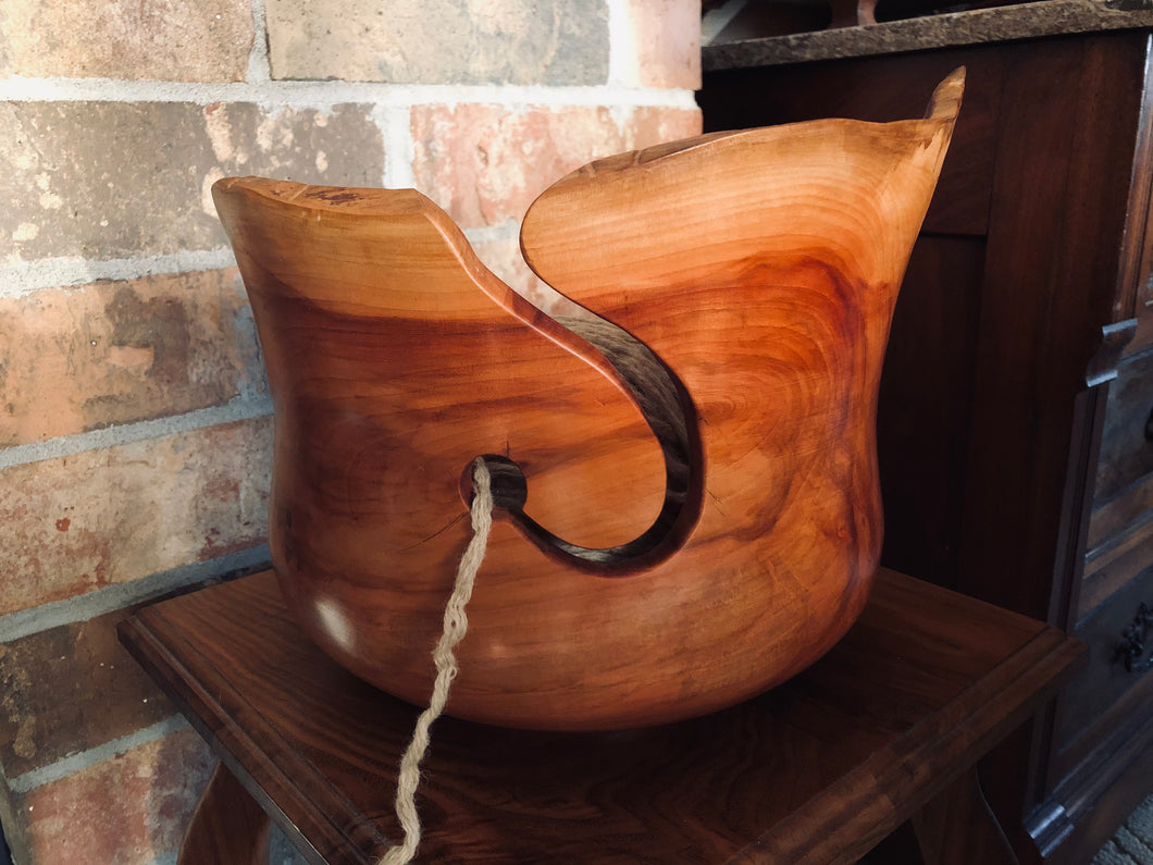 Pear Yarn Bowl (#2019-053)
